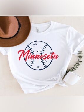 Minnesota Baseball Tee